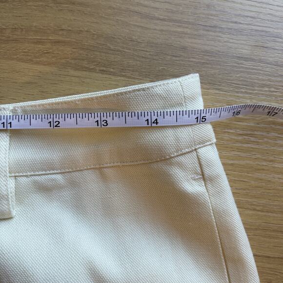 NWT WeWoreWhat x Revolve Women's Size 00 Off White Linen Blend Ivory Trousers - Picture 5 of 8